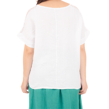 6737 BIANCO ITALIAN COTTON TOP