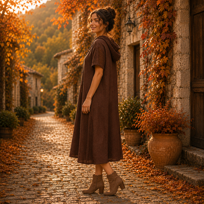 6785 Vera May Dress Moro Chochlate