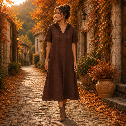 6785 Vera May Dress Moro Chochlate