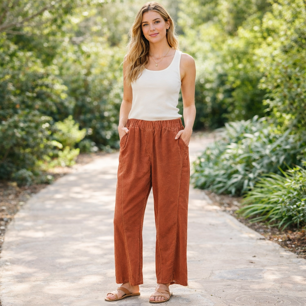 ITALIAN COTTON PANTS