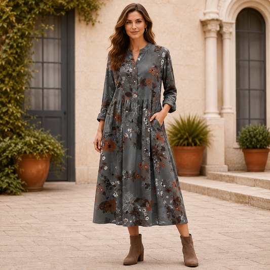 Vera May Italian Winter Dress 6815