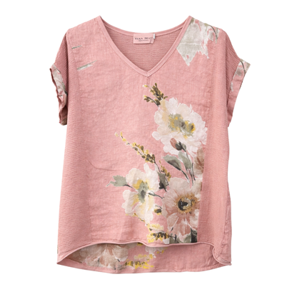 ITALIAN LINEN TOP