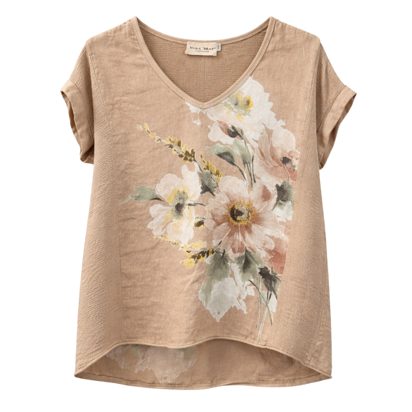 ITALIAN LINEN TOP