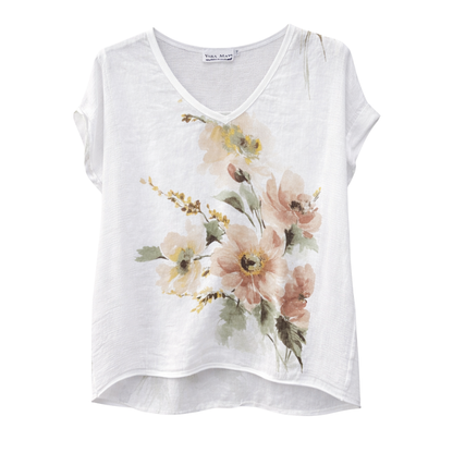 ITALIAN LINEN TOP