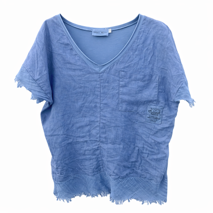 ITALIAN LINEN TOP