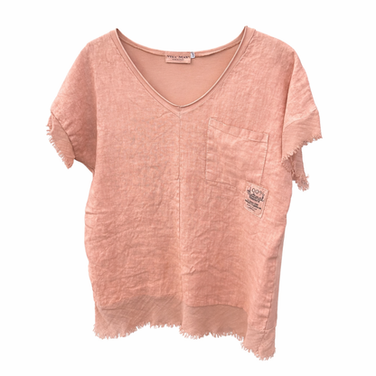 ITALIAN LINEN TOP