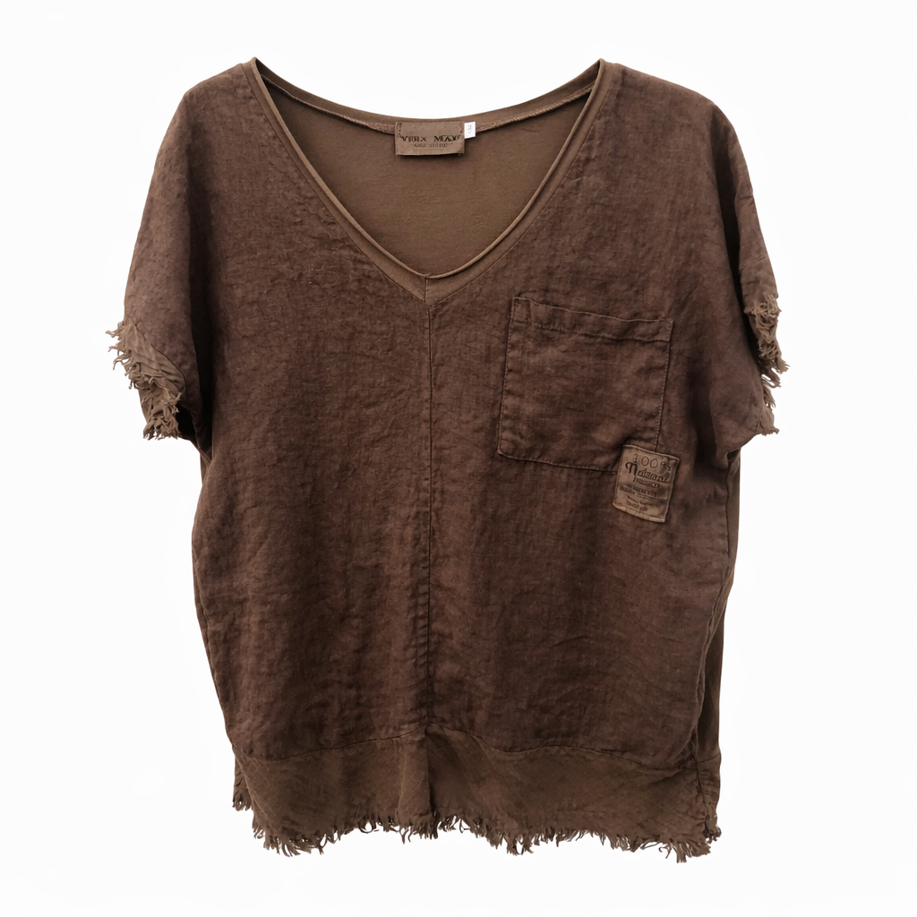 ITALIAN LINEN TOP