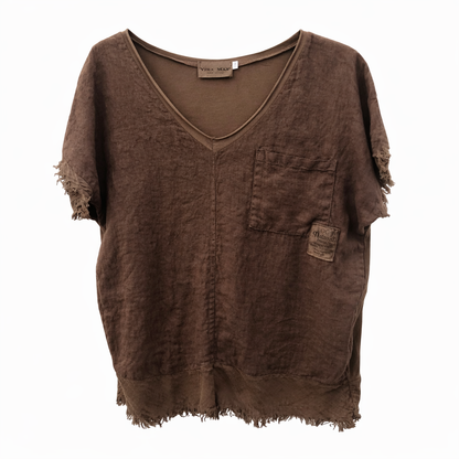 ITALIAN LINEN TOP
