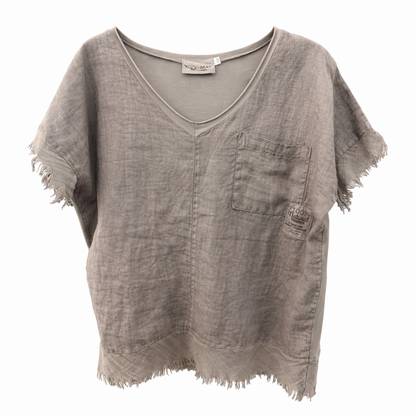 ITALIAN LINEN TOP
