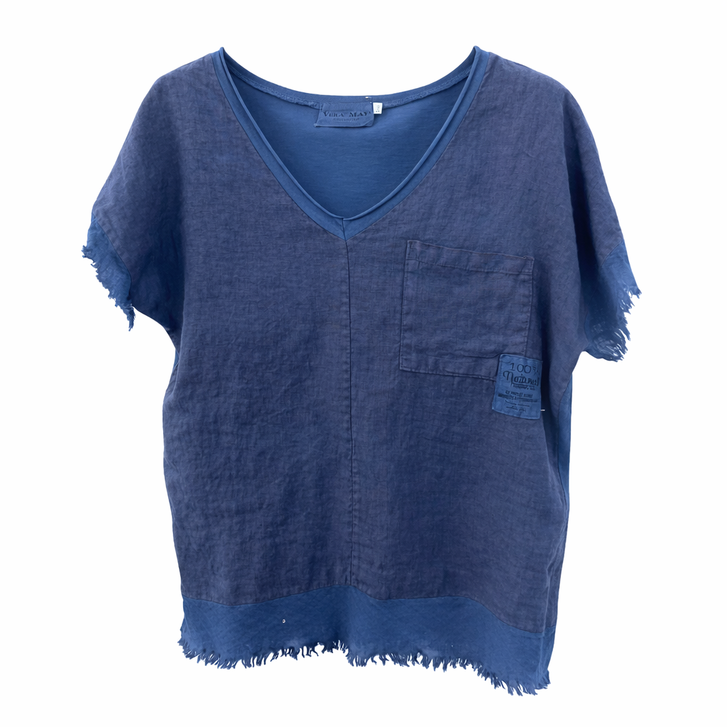 ITALIAN LINEN TOP