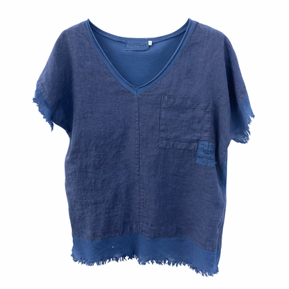 ITALIAN LINEN TOP