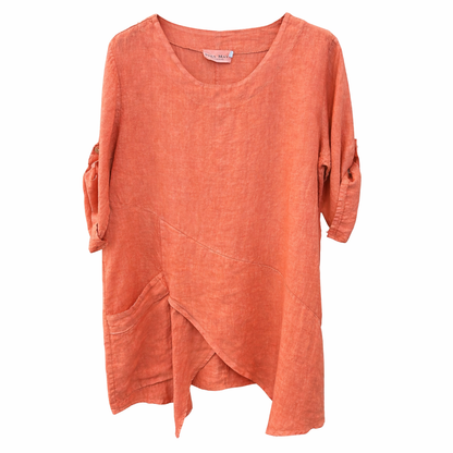 ITALIAN LINEN TOP