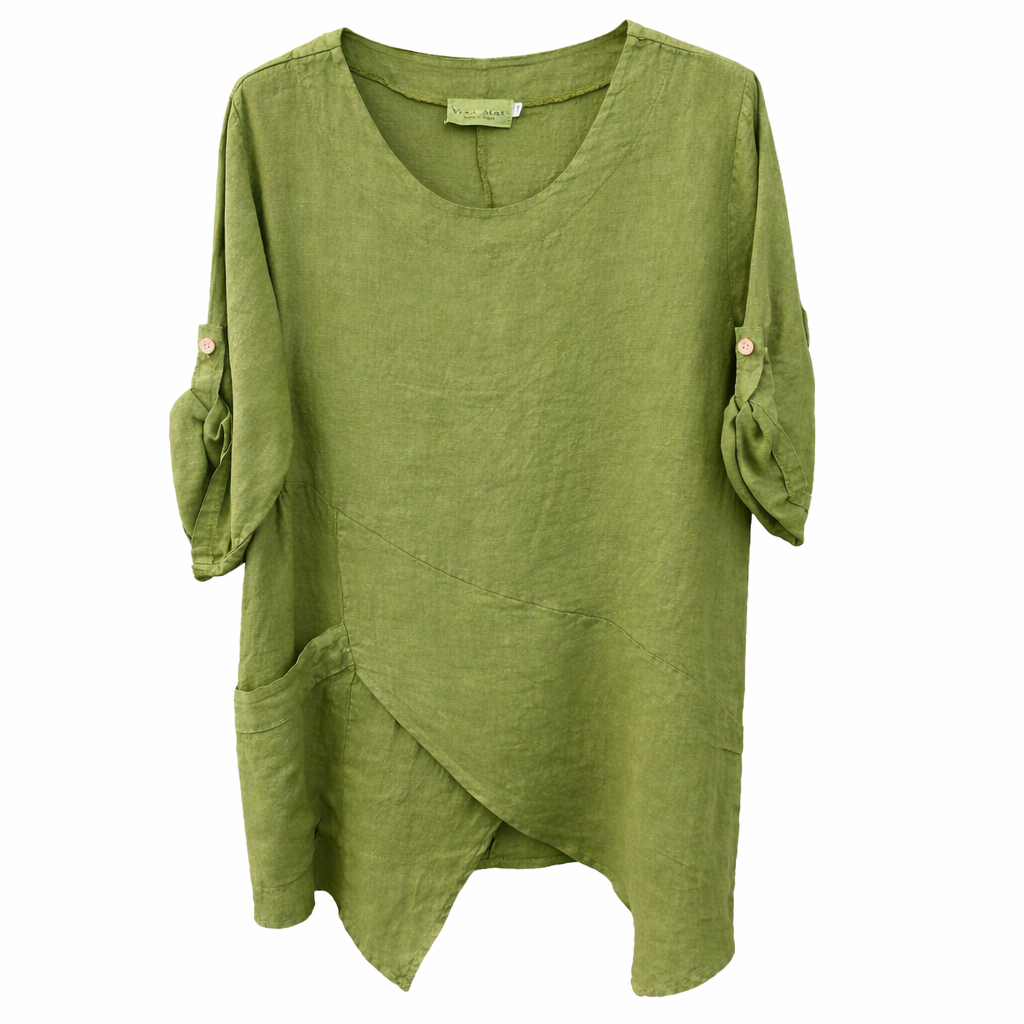 ITALIAN LINEN TOP
