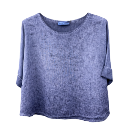 ITALIAN LINEN TOP