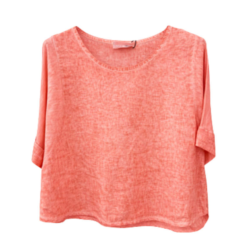 ITALIAN LINEN TOP