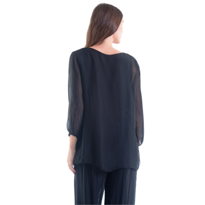 ITALIAN SILK TOP