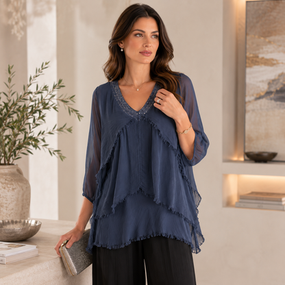 ITALIAN SILK TOP