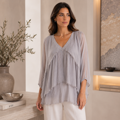 ITALIAN SILK TOP