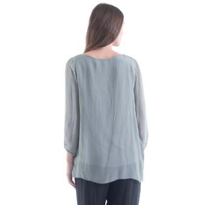 ITALIAN SILK TOP