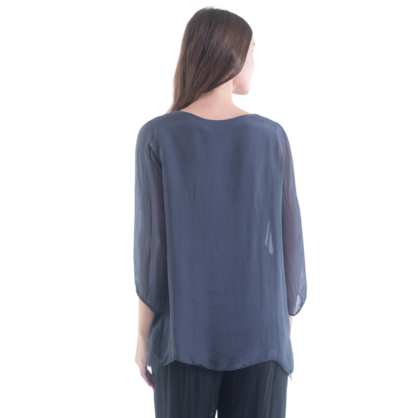 ITALIAN SILK TOP