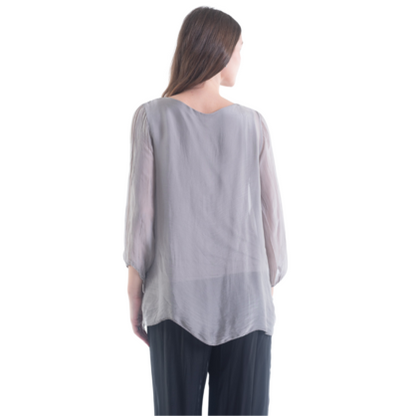 ITALIAN SILK TOP
