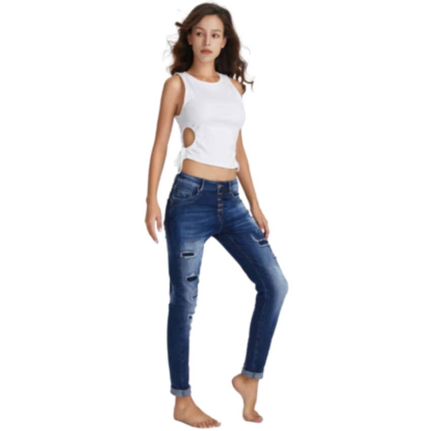 Vera May Italian Denim Jeans 7263