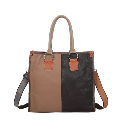 7505 MULTI GENUINE LEATHER VERA MAY HANDBAG