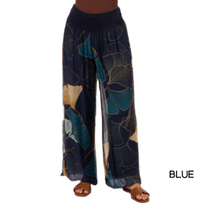 ITALIAN SILK PANT