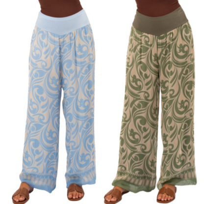 ITALIAN SILK PANT
