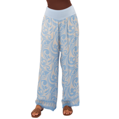 VERA MAY 8030DG CELESTE ITALIAN SILK PANT