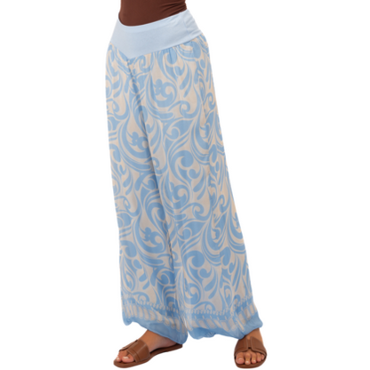 VERA MAY 8030DG CELESTE ITALIAN SILK PANT