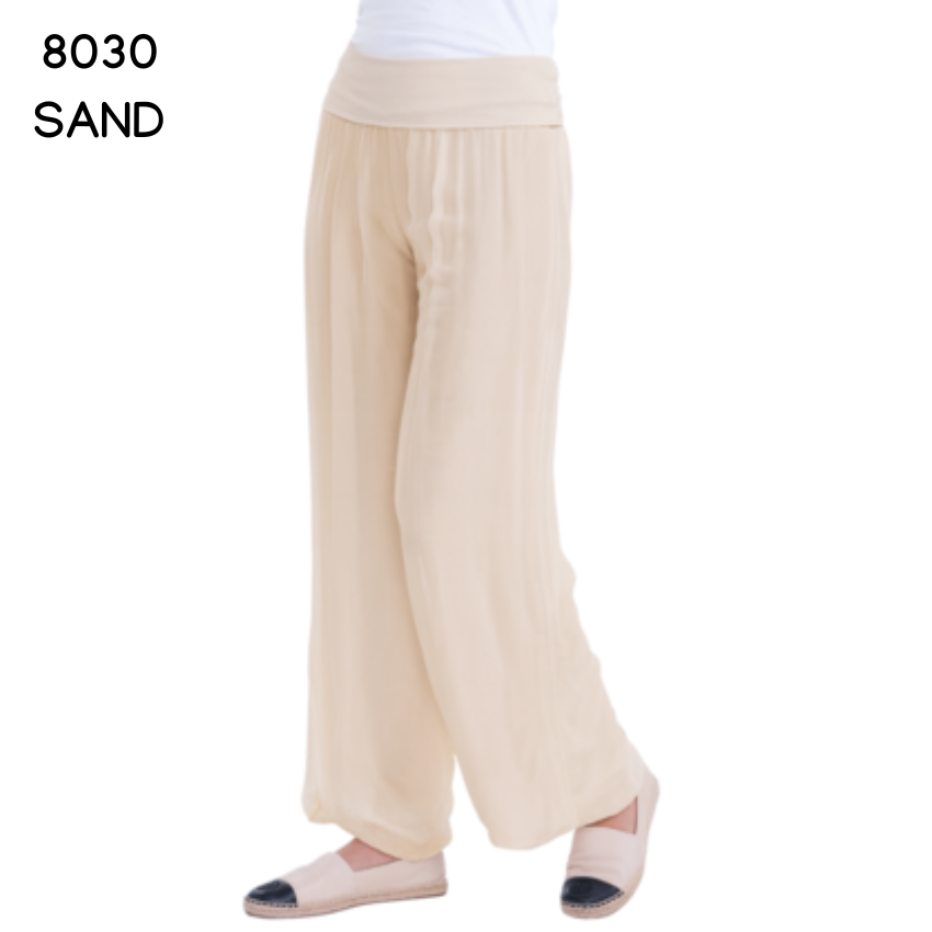 ITALIAN SILK PANT