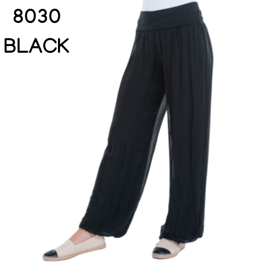 ITALIAN SILK PANT
