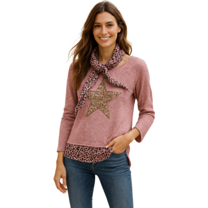 VERA MAY ITALIAN ROSE SWEATER 803467