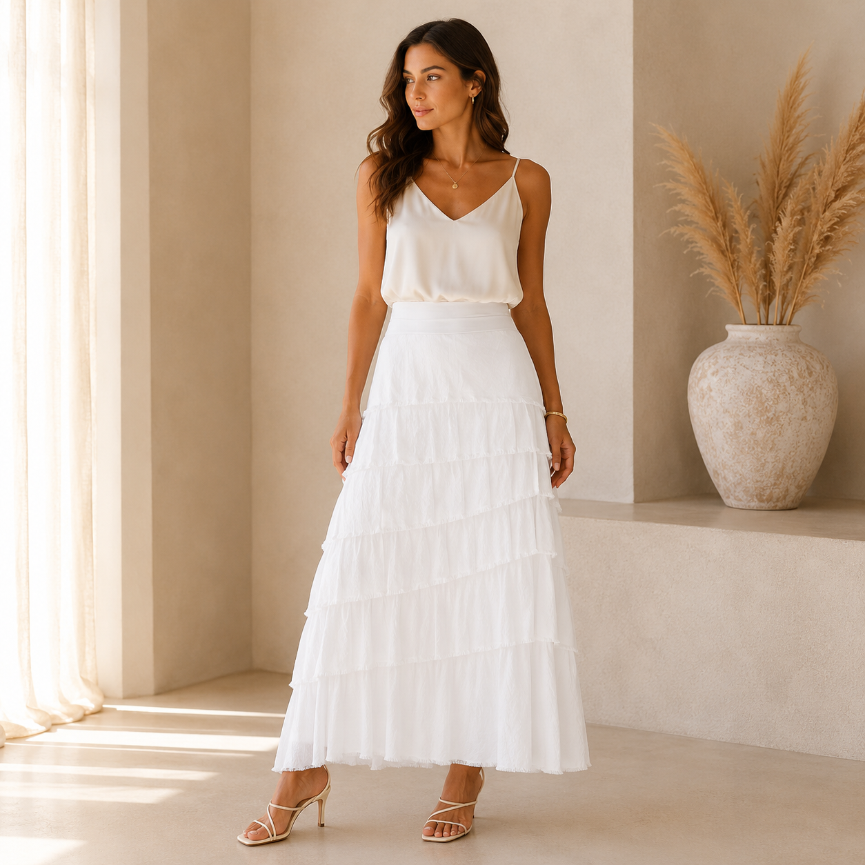 ITALIAN SILK SKIRT