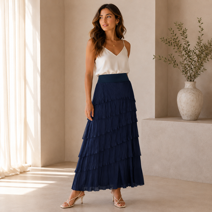 ITALIAN SILK SKIRT