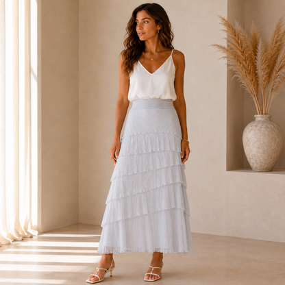 ITALIAN SILK SKIRT