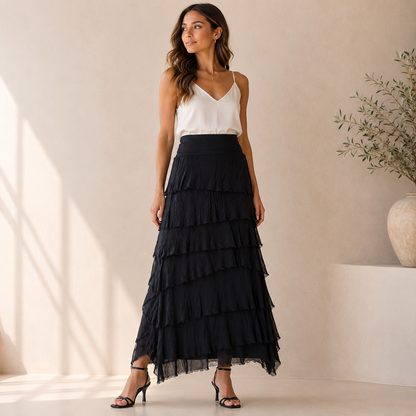 ITALIAN SILK SKIRT