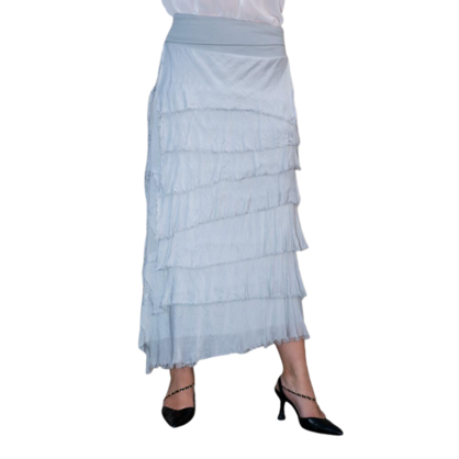 VERA MAY PERLA ITALIAN SILK SKIRT 9608