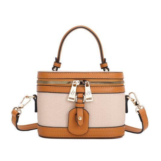 VERA MAY ABBIE BROWN VEGAN FASHION HANDBAG