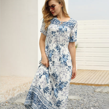 ADELINE MAXI VERA MAY DRESS