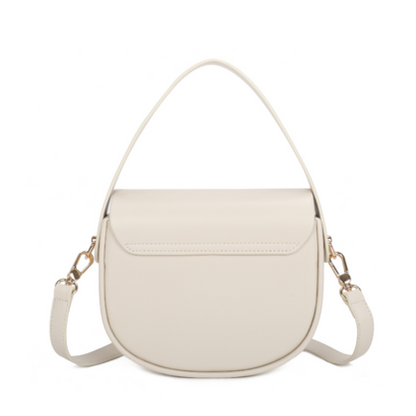 VERA MAY ALICE BEIGE VEGAN FASHION HANDBAG