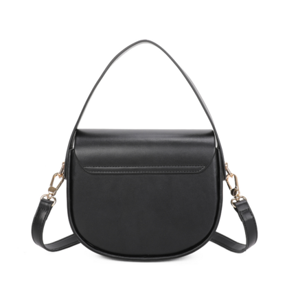 VERA MAY ALICE BLACK VEGAN FASHION HANDBAG
