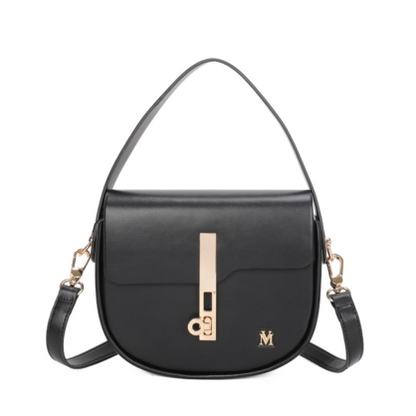 VERA MAY ALICE BLACK VEGAN FASHION HANDBAG
