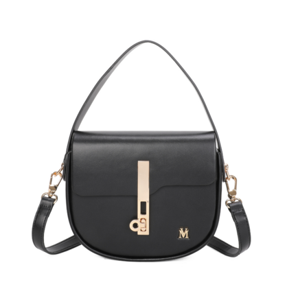 VERA MAY ALICE BLACK VEGAN FASHION HANDBAG