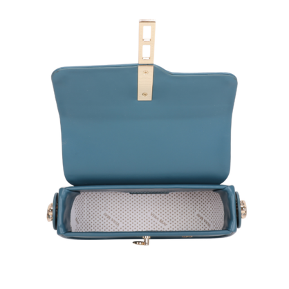 VERA MAY ALICE BLUE VEGAN FASHION HANDBAG