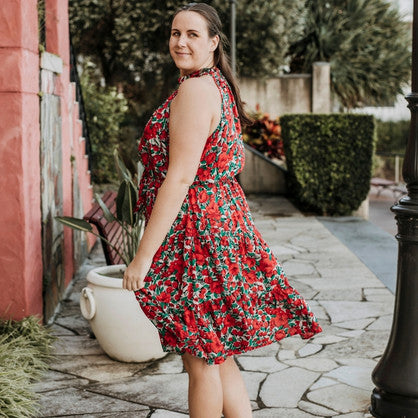 AMY VERA MAY MIDI DRESS
