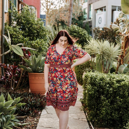 ARIANA VERA MAY MIDI DRESS