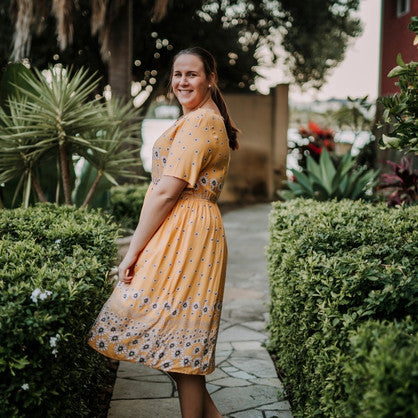 AVA VERA MAY MIDI DRESS