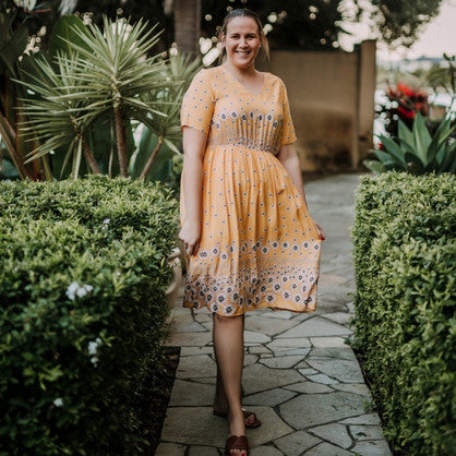 AVA VERA MAY MIDI DRESS